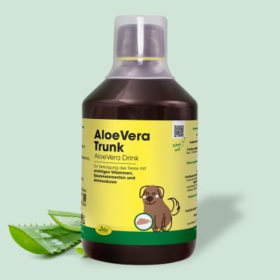 Thumbnail 2: cdVet AloeVera Trunk 500 ml – Natürliche Futterergänzung für Hunde, Pferde und Kleintiere