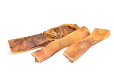 Thumbnail 2: Kaureks Natur Hundeleckerlies Rinderkopfhautstangen Premium 2000g- Stangen - Hunde-Kauartikel - Hunde-Snack - Kausnack - Leckerli