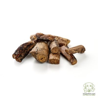 Bild 1 von 1: kauartikel.com Hirsch-Lunge, geschnitten - Hunde-Kauartikel - Hunde-Snack - Hypoallergen-Kausnack - Wild-Leckerli