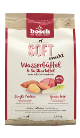 bosch Tiernahrung HPC SOFT Maxi Wasserbüffel&Süßkartoffel Trockenfutter – 2,5kg