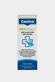 Canina Petvital Bach-Blüten Nr. 2 - Angst - Globuli zur Beruhigung für Hunde, Katzen, Nager, Vögel, Pferde 10 g