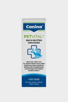 Thumbnail 1: Canina Petvital Bach-Blüten Nr. 2 - Angst - Globuli zur Beruhigung für Hunde, Katzen, Nager, Vögel, Pferde 10 g