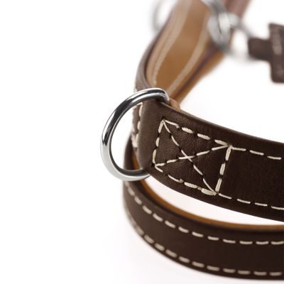 Thumbnail 1: HUNTER Verstellbare Führleine Tara 15/200, dunkelbraun/cognac