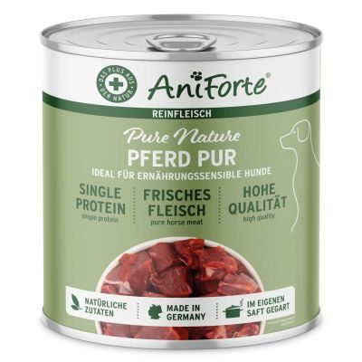 Thumbnail 7: AniForte Nassfutter Pferd Pur 6 x 800 g