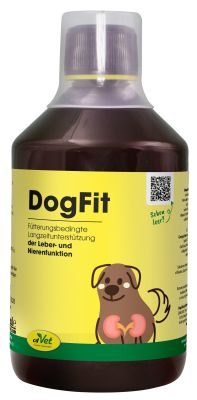 cdVet DogFit 500 ml – Natürliche Vitalstoffmischung für Leber, Nieren & Pigmentierung