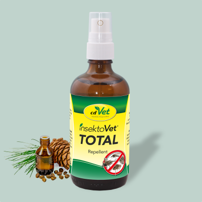 Thumbnail 3: insektoVet® Total 100 ml – Natürliches Pflegespray für Hunde & Katzen zur Geruchsmaskierung mit