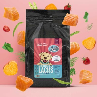 Thumbnail 7: Sollis Hundetrockenfutter mit schottischem Lachs, für kleine Hunde, 2 kg