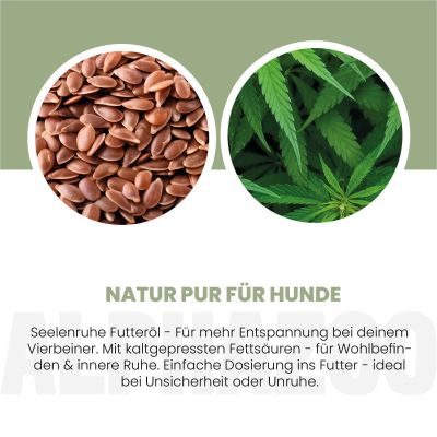 Thumbnail 3: ALPHAZOO Seelenruhe Futteröl für Hunde