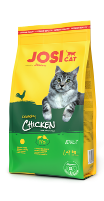 Bild 1 von 1: JosiCat Crunchy Chicken – Katzentrockenfutter – 3x1,9kg