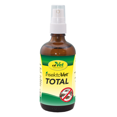 Thumbnail 1: insektoVet® Total 100 ml – Natürliches Pflegespray für Hunde & Katzen zur Geruchsmaskierung mit