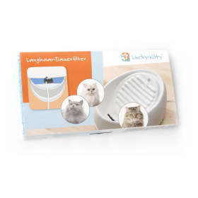 Lucky-Kitty Langhaar-Dauerfilter