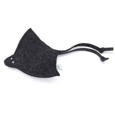 Thumbnail 3: stylecats® Katzenspielzeug Manni Manta Baldrian graphit 28 cm