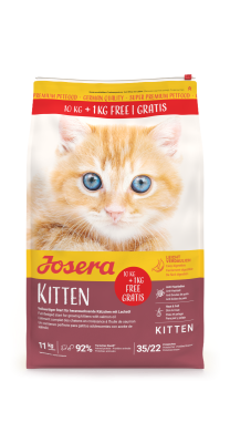 Josera Josera Kitten 11 kg Futter für Kätzchen, trächtige und säugende Katzen 10+1 kg