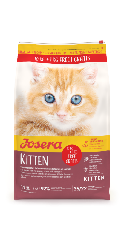 Josera Josera Kitten 11 kg Futter für Kätzchen, trächtige und säugende Katzen 10+1 kg