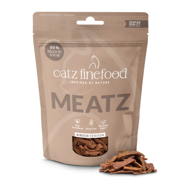 Thumbnail 3: catz finefood® catz finefood® MEATZ HIRSCH 45g