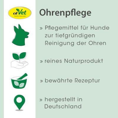 Thumbnail 4: cdVet Ohrenpflege 50 ml – Natürliche Reinigung und Pflege für Hundeohren
