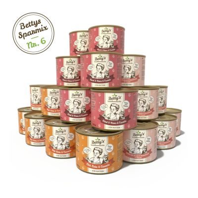 Bild 1 von 1: Betty's Landhausküche SPARMIX 6 - Katze 200g x 18