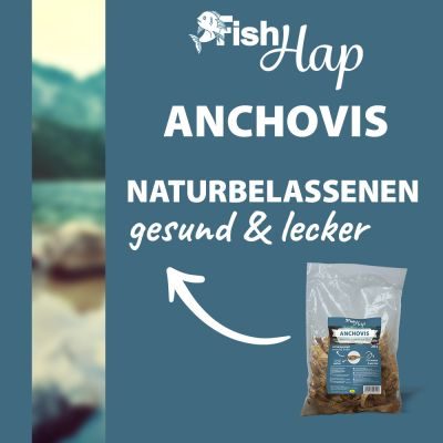 Thumbnail 5: Fit-Hap FishHap Anchovis 200 g – 100 % natürlicher Fischsnack für Hunde & Katzen