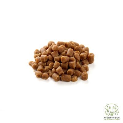 Bild 1 von 1: kauartikel.com Weiche Happen mit Pferd - Hunde-Kauartikel - Hunde-Snack - Kausnack vom Pferd - Trainings-Leckerli