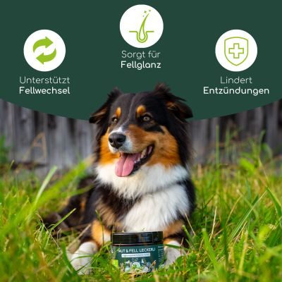 Thumbnail 4: Wolfsbacher Natur Haut & Fell Snacks für Hunde