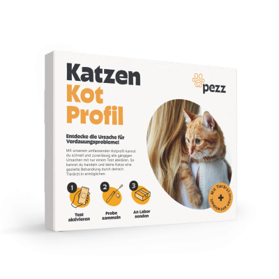 Thumbnail 1: Pezz Großes Kotprofil für Katzen - 7in1 Test für eine ganzheitliche Kotanalyse