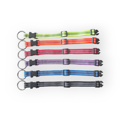 Thumbnail 3: INT4BELUA Halsband verstellbar 23-37cm reflex Neongrün