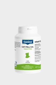 Canina Cat-Fell O.K. Tabletten Ergänzungsfuttermittel für Katzen 125 g (ca. 250 Stück)