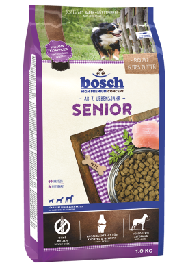 Thumbnail 1: bosch Tiernahrung HPC Senior Hundefutter – weizenfrei & gelenkschonend – 1kg
