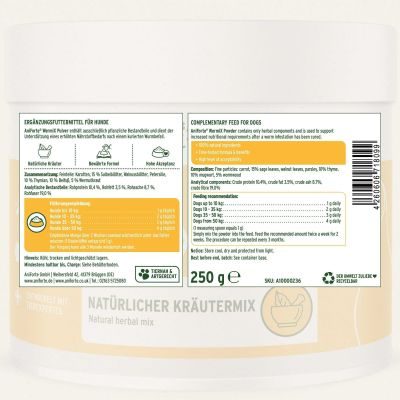Thumbnail 1: AniForte WermiX für Hunde 250 g