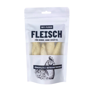 Thumbnail 1: Schnauze & Co. FLEISCH 100% Hühnerbrustfilet schonend Gefriergetrocknet 50g