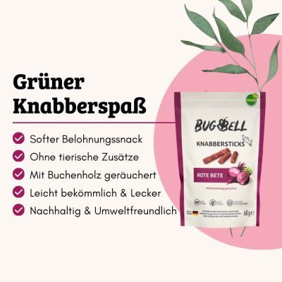 Thumbnail 3: BugBell Weiche Kaustangen mit Rote Bete