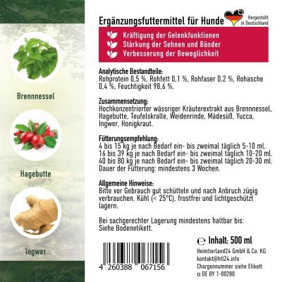 Thumbnail 5: TJURE TJURE - Gelenk Tabs 250 g + Gelenk Liquid 500 ml | Reduziert Gelenkprobleme | fördert Gelenkgesundheit