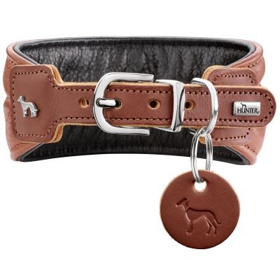 Thumbnail 3: HUNTER Ergonomisches Halsband Arvika M (55), cognac/schwarz