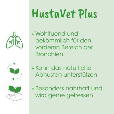 Thumbnail 6: cdVet HustaVet plus 450 g - Ergänzungsfuttermittel mit Schwarzkümmel für Pferde