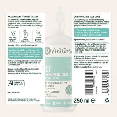 AniForte VET Ohrenreiniger Kamille