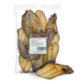 Kaureks Natur Hundeleckerlies Rinderohren mit Muschel 10 Stk.
