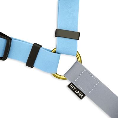 Thumbnail 5: Hey Lana Führgeschirr - Outdoor FLEX - 5-fach verstellbar mit Haltegriff Taube / Blau / M