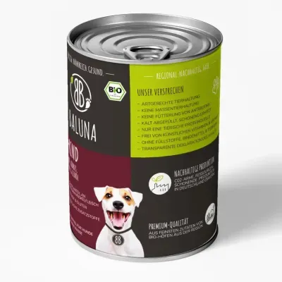 Thumbnail 3: Baluna Bio-Rind mit Zucchini, Kürbis, Süsskartoffel & Leinöl 800g