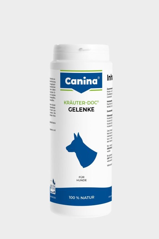 Canina KRÄUTER-DOC Gelenke Ergänzungsfuttermittel für Hunde 150 g
