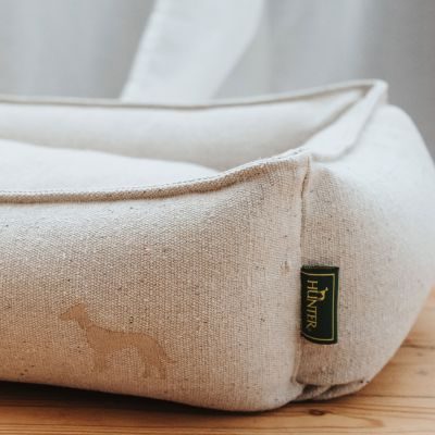 Thumbnail 6: HUNTER Recycling Hundesofa Belluno L (100 x 80 cm), creme