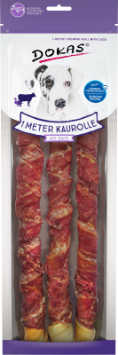 Thumbnail 1: Dokas 1 Meter Kaurolle mit Entenbrust 8x 315g Multipack