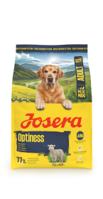 Josera Adult Optiness, gut verträgliches Trockenfutter für mittlere und große Hunde, 3kg