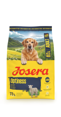 Thumbnail 1: Josera Adult Optiness, gut verträgliches Trockenfutter für mittlere und große Hunde, 3kg