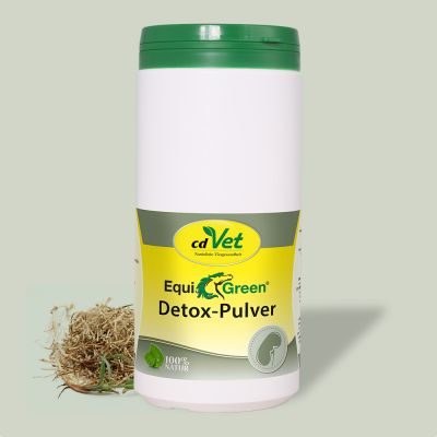 Thumbnail 2: cdVet EquiGreen Detox-Pulver 800 g – Mineralergänzung für stoffwechselempfindliche Pferde