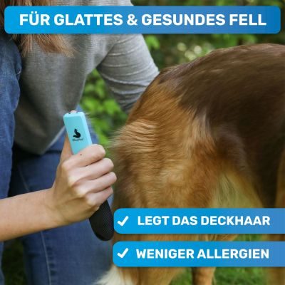 Thumbnail 5: BluePet Entfilzer für Hunde und Katzen Rosa Rechtshänder