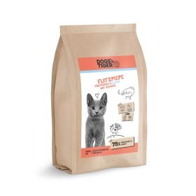 Dogs'n Tiger Junior Premium Katzenfutter, Flitzpiepe, Kitten Trockenfutter, Getreidefrei, Lachs & Truthahn, 1.5kg