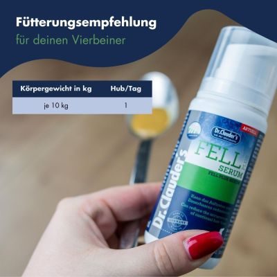Thumbnail 4: Dr.Clauder’s Hair & Skin - Fell Plus Serum für Hunde 50ml