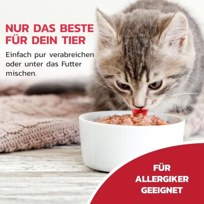 Thumbnail 5: LiquidoCare Appetitanreger für die Katze - hochkalorisches Tonikum mit Vitaminen & Taurin – für schlecht fressende Katzen, leicht verdaulich & schmackhaft 180 ml