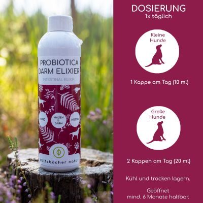 Thumbnail 8: Wolfsbacher Natur Probiotika Darm Elixier für Hunde