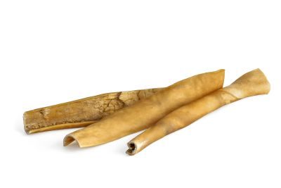 Thumbnail 1: Kaureks Natur Hundeleckerlies Pferdekopfhaut Stangen 800g (Gold)- hypoallergener Hunde-Kauartikel - Hunde-Snack - Kausnack - Leckerli